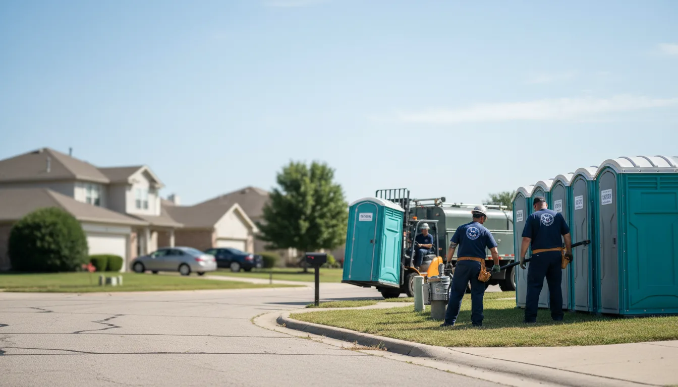 Porta Potty Rental in Millersview, TX near me